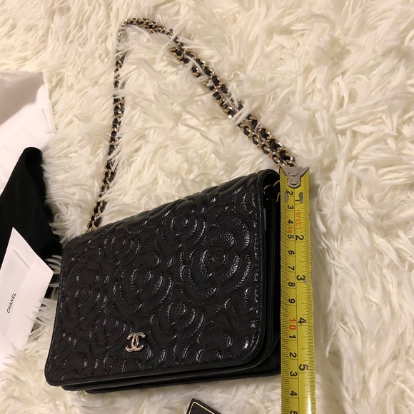 Chanel Camellia Wallet On Chain (extra pictures) sold - Picture 13 of 13